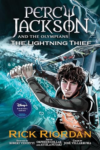 Percy Jackson and the Olympians The Lightning Thief The Graphic Novel (paperback) (Percy Jackson & the Olympians) von Disney Hyperion