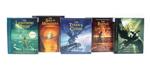 Percy Jackson and the Olympians Books 1-5 CD Collection: The Last Olympian / the Sea of Monsters / the Titan's Curse / the Battle of the Labyrinth / the Lightning Thief