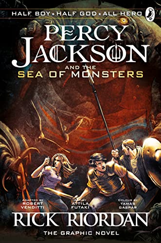 Percy Jackson and the Sea of Monsters: The Graphic Novel (Book 2) (Percy Jackson Graphic Novels, 2)