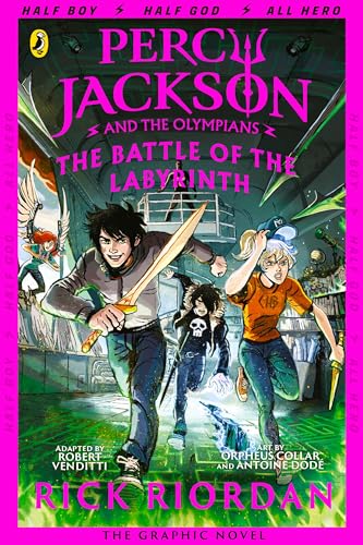 The Battle of the Labyrinth: The Graphic Novel (Percy Jackson Book 4) (Percy Jackson Graphic Novels, 4)