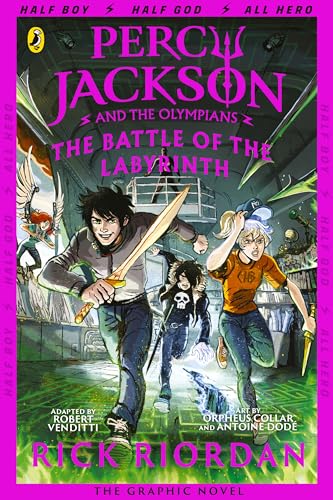 The Battle of the Labyrinth: The Graphic Novel (Percy Jackson Book 4) (Percy Jackson Graphic Novels, 4)