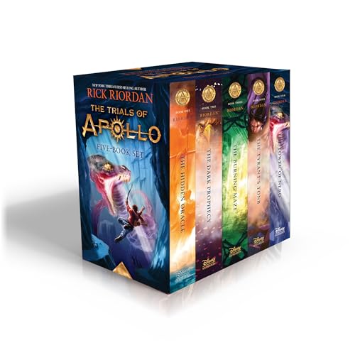 Trials of Apollo, The 5-Book Hardcover Boxed Set: The Tower of Neoro / the Tyrant's Tomb / the Burning Maze / the Dark Prophecy / the Hidden Oracle