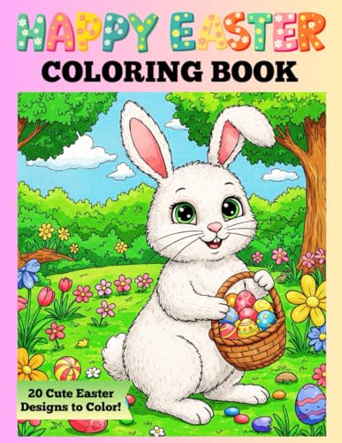 Happy Easter Coloring Book for Kids von Independently published