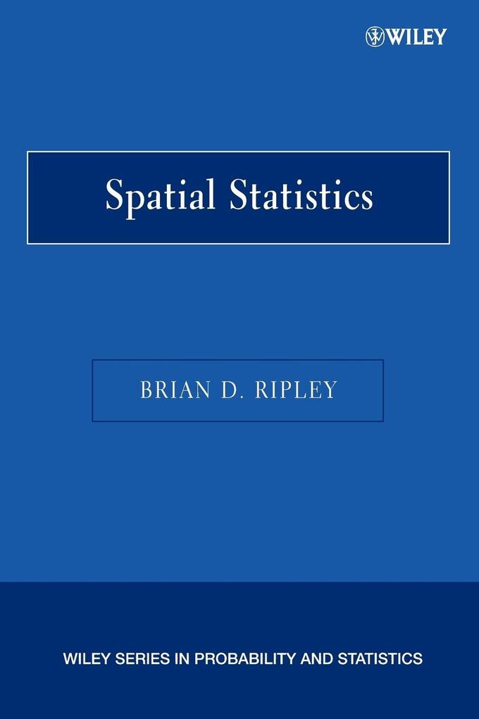 Spatial Statistics P von John Wiley & Sons