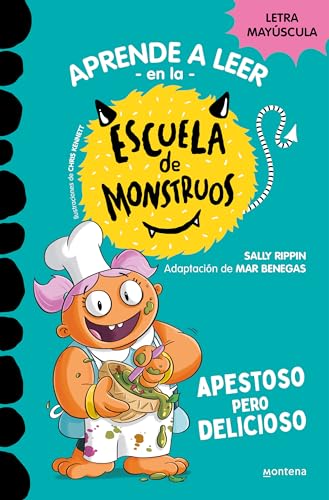 Aprender a leer en la Escuela de Monstruos 14 - Apestoso pero delicioso: En letra MAYÚSCULA (libros para niños a partir de 5 años) (Montena, Band 14) von MONTENA