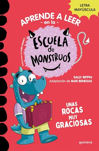 Aprender a leer en la Escuela de Monstruos 16 - Unas rocas muy graciosas: En letra MAYÚSCULA (libros para niños a partir de 5 años) (Montena, Band 16) von MONTENA