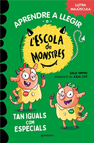 Aprendre a llegir a l'Escola de Monstres 3 - Tan iguals com especials: Amb lletra MAJÚSCULA (llibres per a nens a partir de 5 anys) (Montena, Band 3)