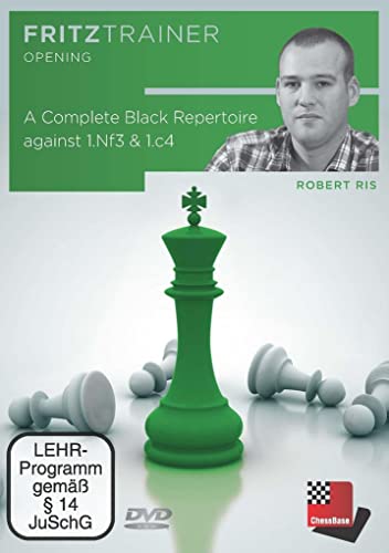 A Complete Black Repertoire against 1.Nf3 & 1.c4: Fritztrainer - interaktives Videoschachtraining von Chess-Base