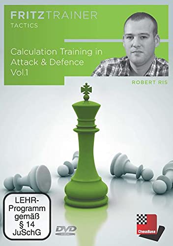 Calculation Training in Attack & Defence Vol.1: Fritztrainer - interaktives Video-Schachtraining