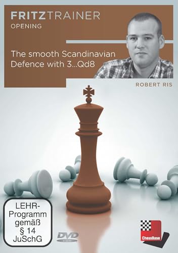 The smooth Scandinavian Defence with 3…Qd8: Fritztrainer interaktives Video-Schachtraining