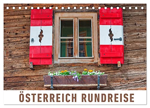 Österreich Rundreise (Tischkalender 2024 DIN A5 quer), CALVENDO Monatskalender von CALVENDO
