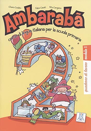 Ambarabà 2: corso di lingua italiana per la scuola primaria / quaderno di lavoro – 3 Übungshefte: corso di lingua italiana per la scuola primaria. Quaderni di lavoro von Hueber Verlag GmbH