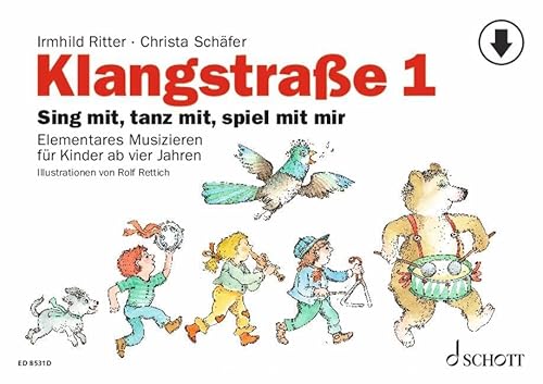 Klangstraße 1 - Kinderheft: mit Elterninformationen, Anwesenheitsheft und Arbeitsblättern von SCHOTT MUSIC GmbH & Co KG, Mainz