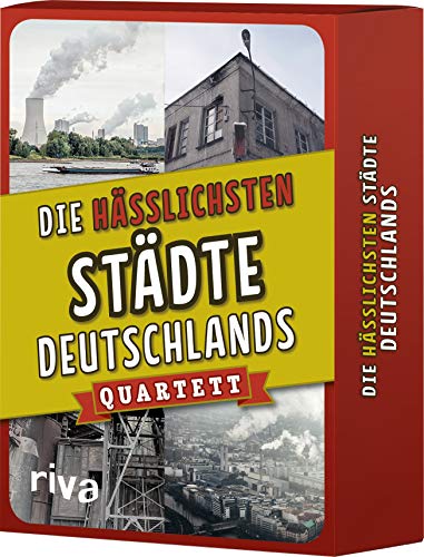 riva Verlag Die hässlichsten Städte Deutschlands - Quartett von RIVA