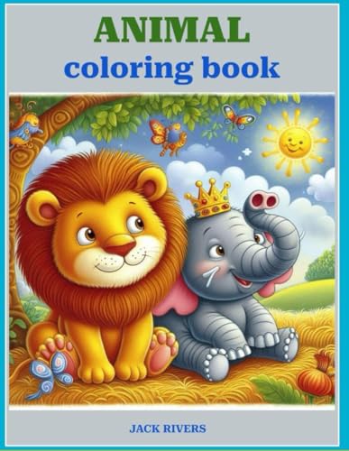 Animal: Coloring book