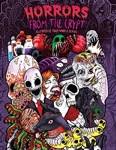 Adult Coloring Book: Horrors from the Crypt: An Outstanding Illustrated Doodle Nightmares Coloring Book (Halloween, Gore)