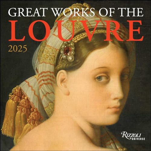 Great Works of the Louvre 2025 Wall Calendar von Rizzoli Universe