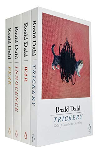 Roald Dahl 4 Books Collection Set (Trickery, War, Fear, Innocence)