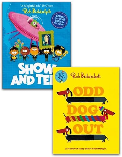 Rob Biddulph Collection 2 Books Set (Odd Dog Out, Show and Tell)