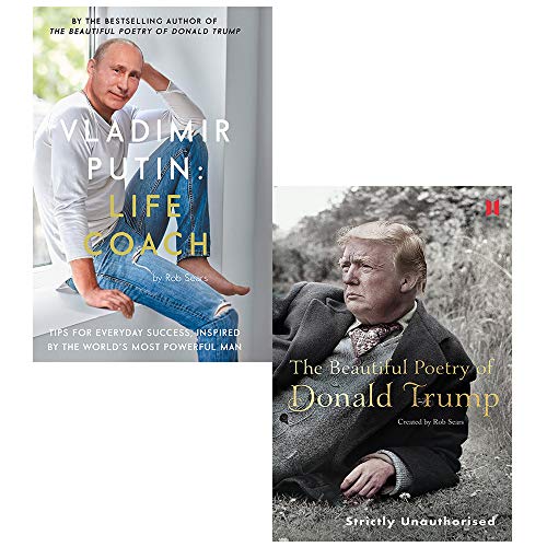 Vladimir Putin Life Coach, Beautiful Poetry Of Donald Trump 2 Books Collection Set