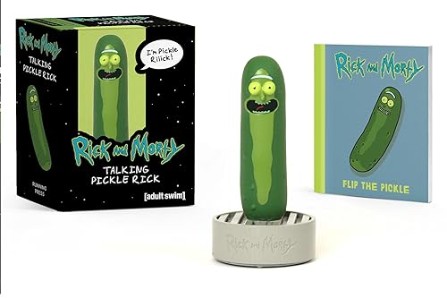 Rick and Morty: Talking Pickle Rick: Deluxe Mega Kit (RP Minis) von Running Press Mini Editions