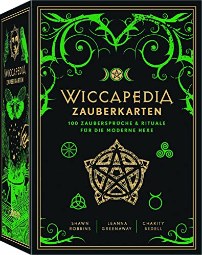 Wiccapedia Zauberkarten: 100 magische Sprüche und Rituale von Librero b.v.