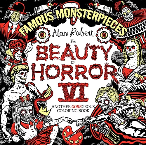 The Beauty of Horror 6: Famous Monsterpieces Coloring Book von IDW Publishing