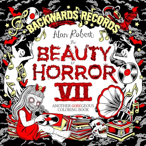 The Beauty of Horror 7: Backwards Records Coloring Book The Beauty of Horror 7: Backwards Records Coloring Book von IDW Publishing