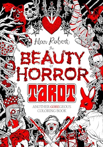 The Beauty of Horror: Tarot Coloring Book: Another GOREgeous Coloring Book von IDW Publishing