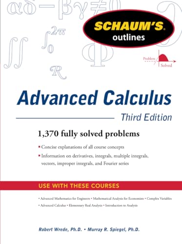 Schaum's Outline of Advanced Calculus, Third Edition (Schaum's Outlines) von McGraw-Hill Education