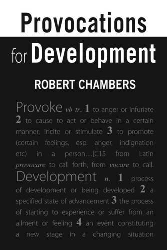 Provocations for Development von Practical Action Publishing
