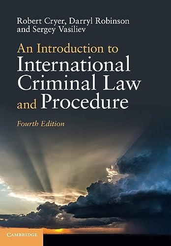 An Introduction to International Criminal Law and Procedure von Cambridge University Press