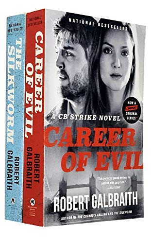Cormoran Strike Serie 2 Büchersammlung von Robert Galbraith (Die Seidenraupe, Karriere des Bösen)