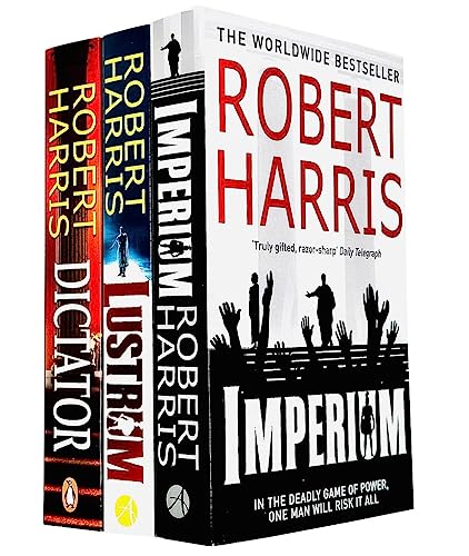 Cicero Trilogy Robert Harris Collection 3 Books Collection Set (Imperium, Lustrum, Dictator)
