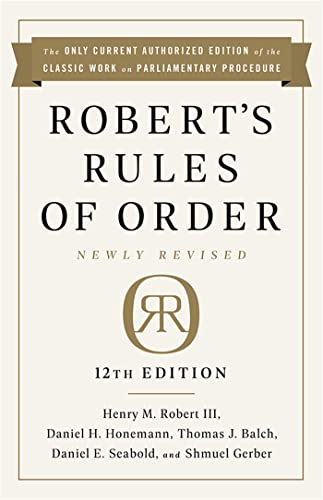 Robert's Rules of Order Newly Revised, 12th edition von PublicAffairs