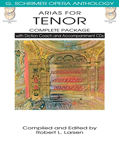 Arias For Tenor - Complete Package (Buch & 4 CD) (G. Schirmer Opera Anthology)