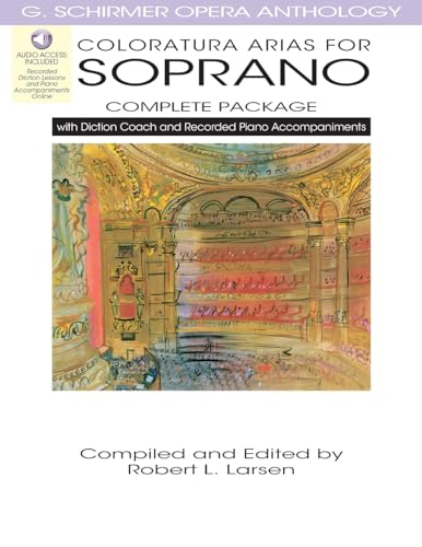 Coloratura Arias For Soprano - Complete Package: Noten, CD für Sopran solo (G. Schirmer Opera Anthology)