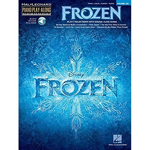 Piano Play-Along Volume 128: Frozen (Buch&CD) (Hal Leonard Piano Play-Along, Band 128): Piano/Vocal/Guitar-Audio (Hal Leonard Piano Play-Along, 128, Band 128)
