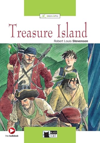 Treasure Island: Englische Lektüre für das 4. und 5. Lernjahr. Lektüre mit Audio-CD (Black Cat Green Apple) von Klett Sprachen GmbH