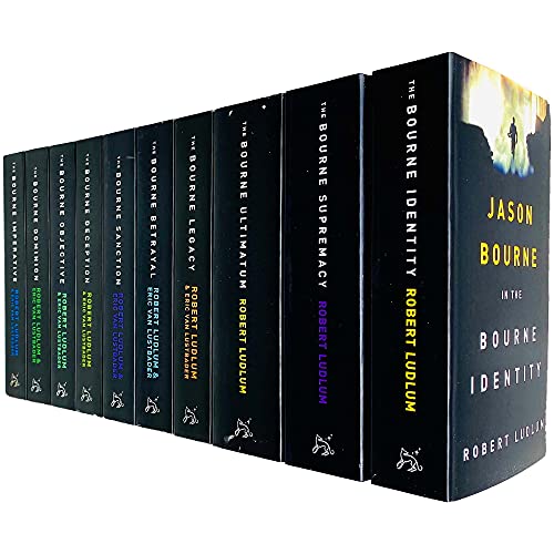 The Bourne Trilogy Series Collection Robert Ludlum 10 Books Set (The Bourne I...
