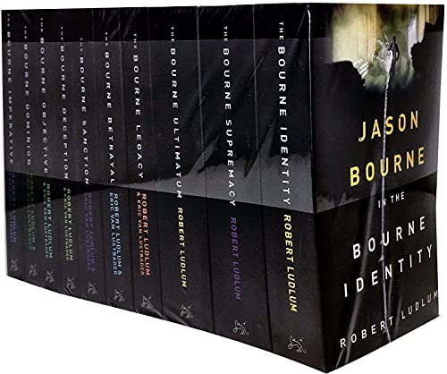 The Jason Bourne Series Collection Robert Ludlum 10 Books Set Identity Supremacy