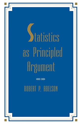 Statistics As Principled Argument von Psychology Press