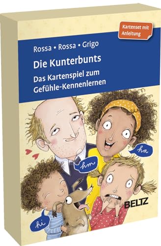 Die Kunterbunts: Das Kartenspiel zum Gefühle-Kennenlernen. Kartenset mit 120 Karten. Mit 24-seitigem Booklet. Mit Online-Material (Beltz Therapiespiele)