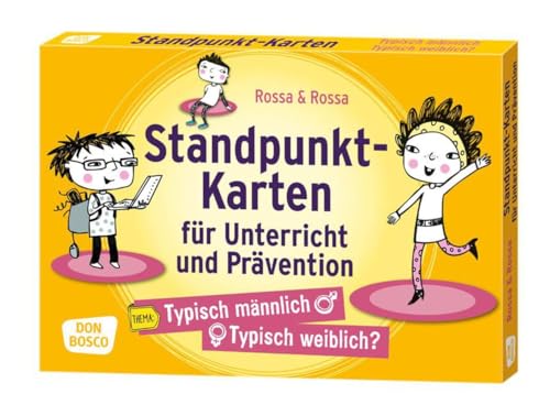 Typisch männlich - typisch weiblich?: Standpunkt-Karten für Unterricht und Prävention. Reflektieren. Diskutieren. Entscheiden. (Sensis-Karten für Jugendarbeit und Sekundarstufe I und II)