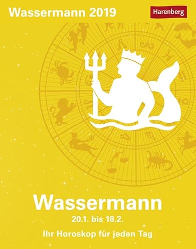 Wassermann Sternzeichenkalender 2024: Tagesabreißkalender. Tischkalender 2024 mit täglichem Horoskop. Kleiner Kalender mit täglichem Blick in die ... - Ihr Horoskop für jeden Tag