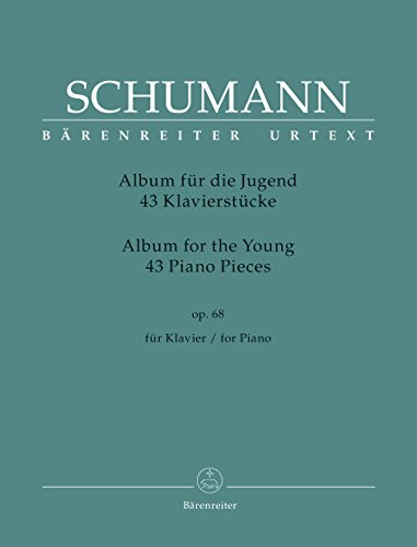 Album für die Jugend op. 68 -43 Klavierstücke-. Spielpartitur, Urtextausgabe. BÄRENREITER URTEXT von Baerenreiter-Verlag