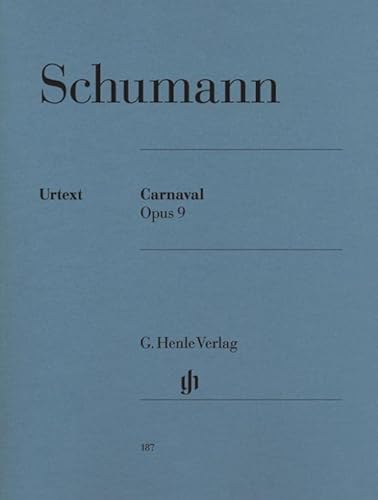 Carnaval Op 9. Klavier: Instrumentation: Piano solo (G. Henle Urtext-Ausgabe) von Henle, G. Verlag