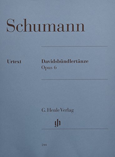 Davidsbündlertänze op. 6; Klavier: Instrumentation: Piano solo (G. Henle Urtext-Ausgabe) von Henle, G. Verlag