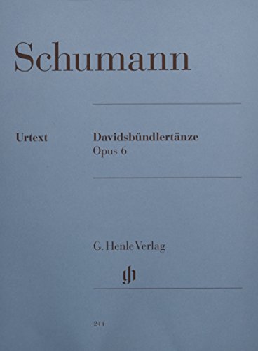 Davidsbündlertänze op. 6; Klavier: Instrumentation: Piano solo (G. Henle Urtext-Ausgabe)
