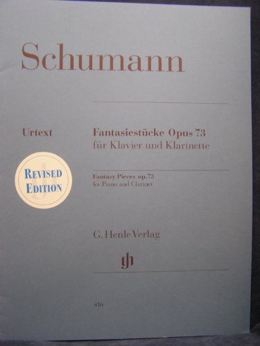 Fantasiestücke Op 12. Klavier: Besetzung: Klavier zu zwei Händen (G. Henle Urtext-Ausgabe) von Henle, G. Verlag